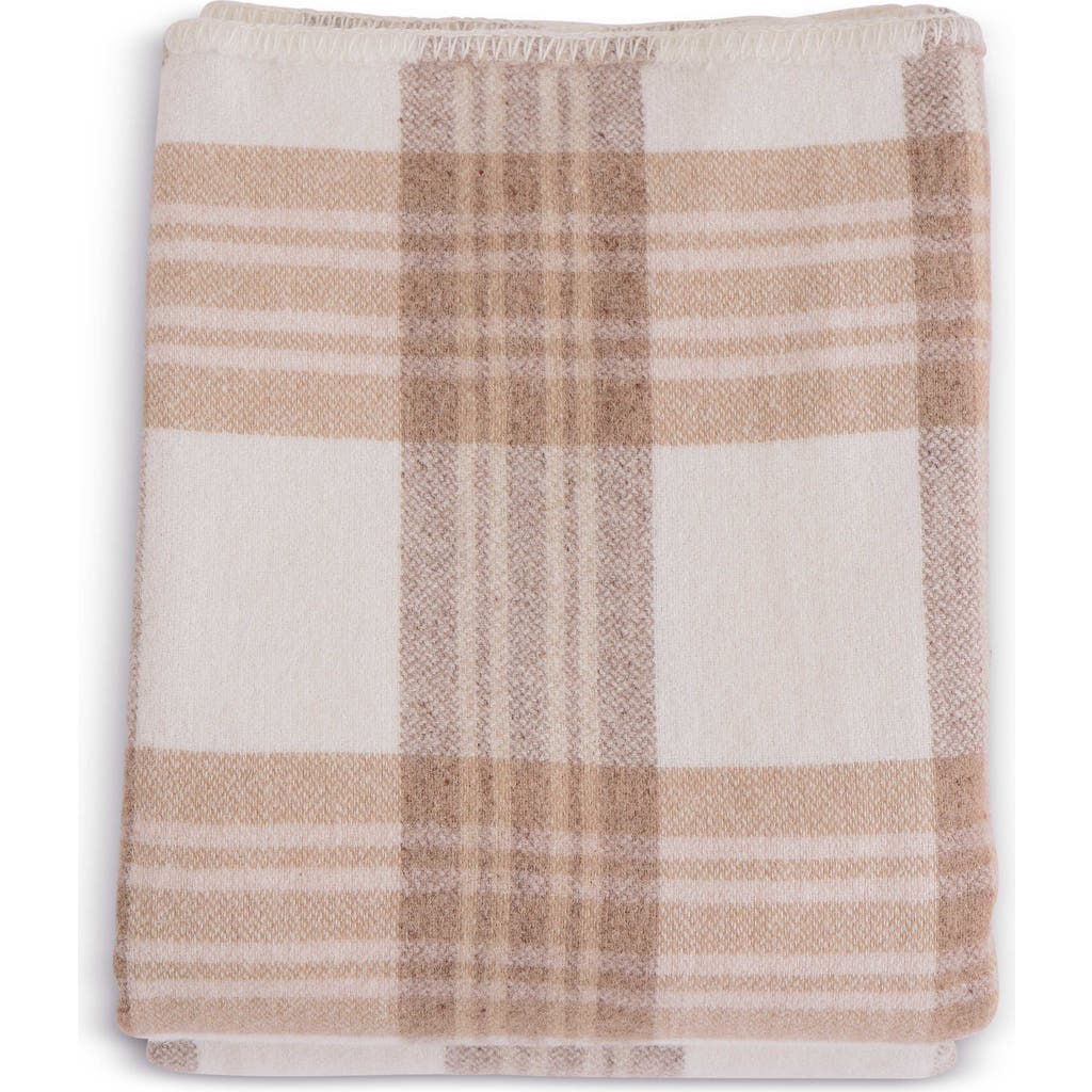 Evangeline Plaid Merino Wool Blankets