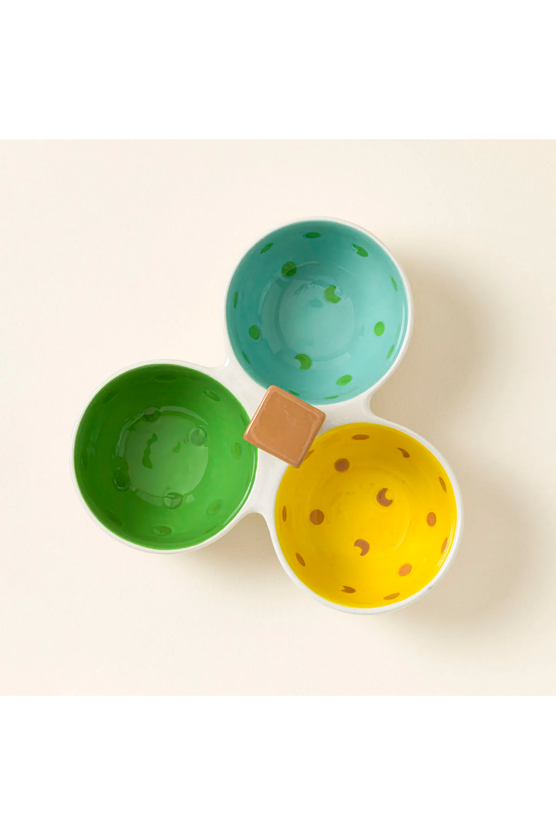 Pickleball Snack Bowl Server, Main, color, Multi-color