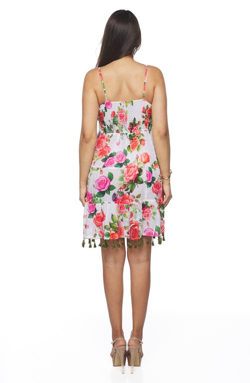 Shop Ranee's Ranees Lace Minidress In White