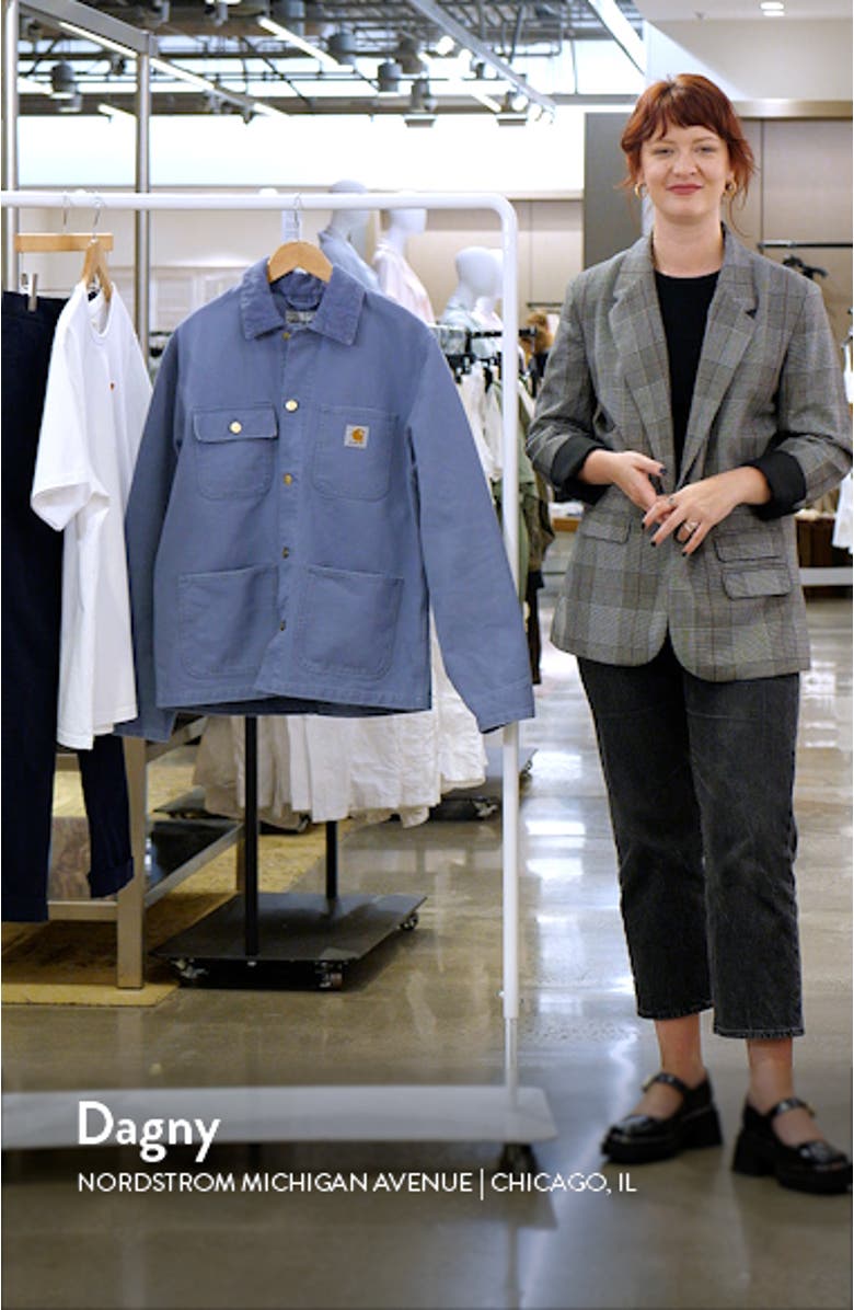 Detroit Zip Organic Cotton Canvas Utility Jacket, sales video thumbnail