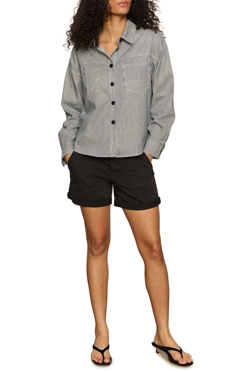 Sanctuary Ivy Stripe Shacket, Alternate, color, 