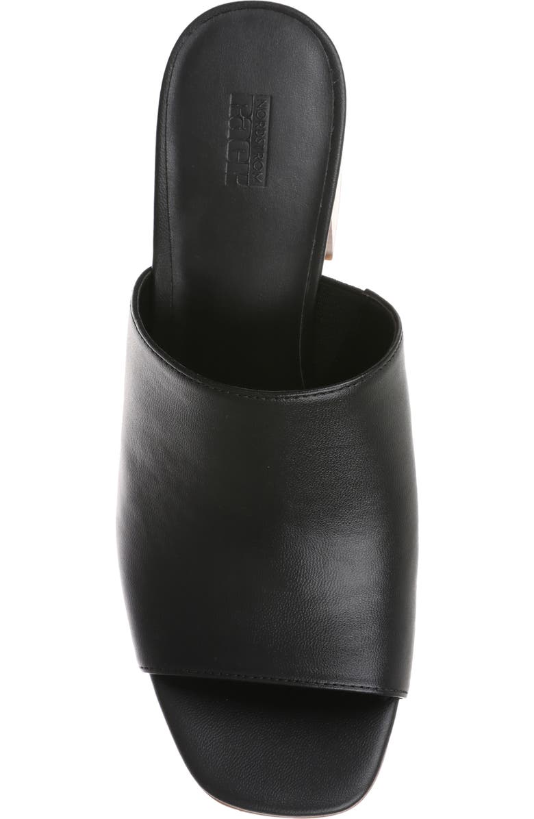NORDSTROM RACK Lacey Block Heel Sandal, Alternate, color, Black
