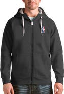 ANTIGUA Men's Antigua  Charcoal NBA Victory Full-Zip Jacket