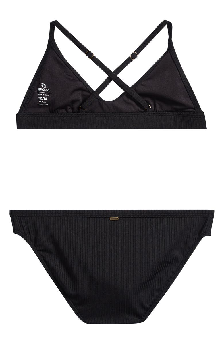 Rip Curl Kids' Premium Rib Two-Piece Swimsuit, Alternate, color,
