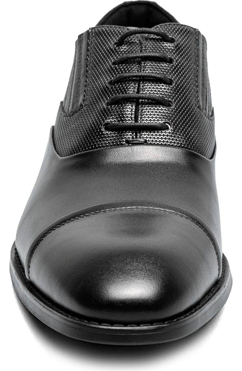Stacy Adams Lucas Wingtip Oxford, Alternate, color, Black