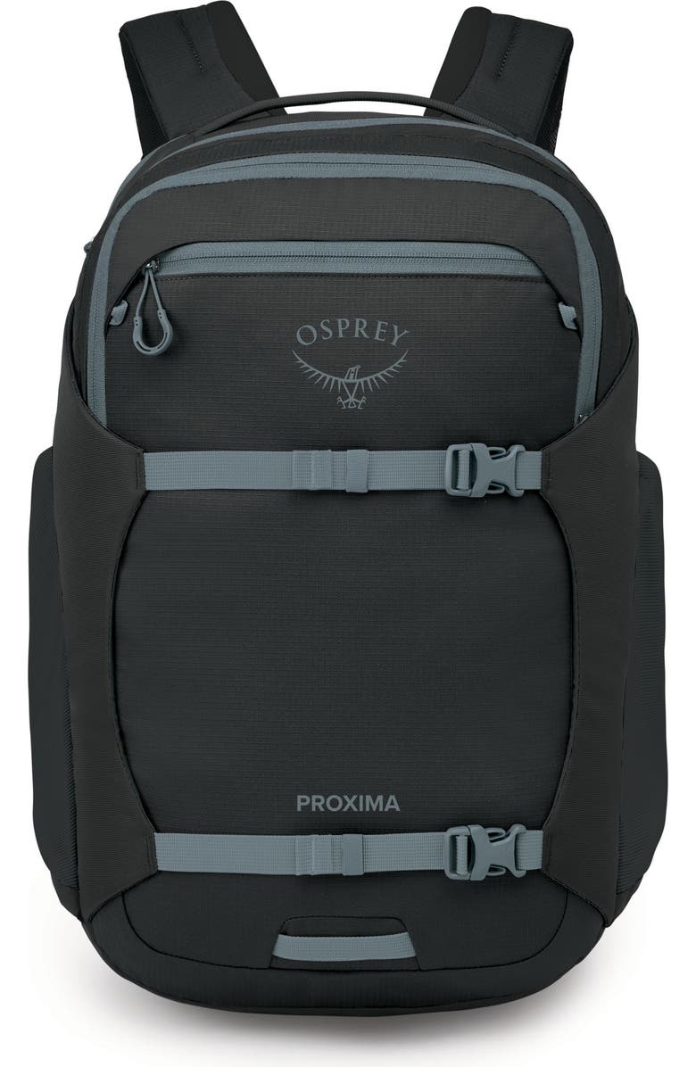 Osprey Proxima 30-Liter Campus Backpack, Main, color, Black/ Shale Grey