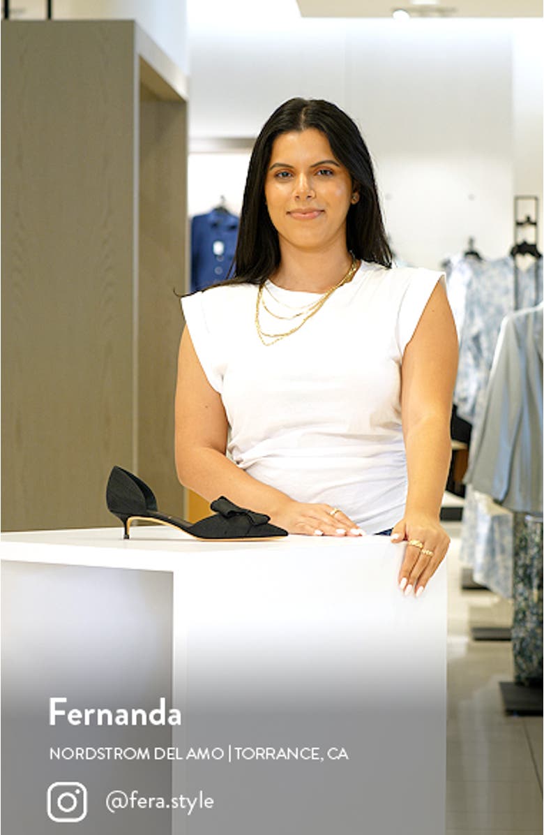 Cliff Bow d'Orsay Pump, sales video thumbnail