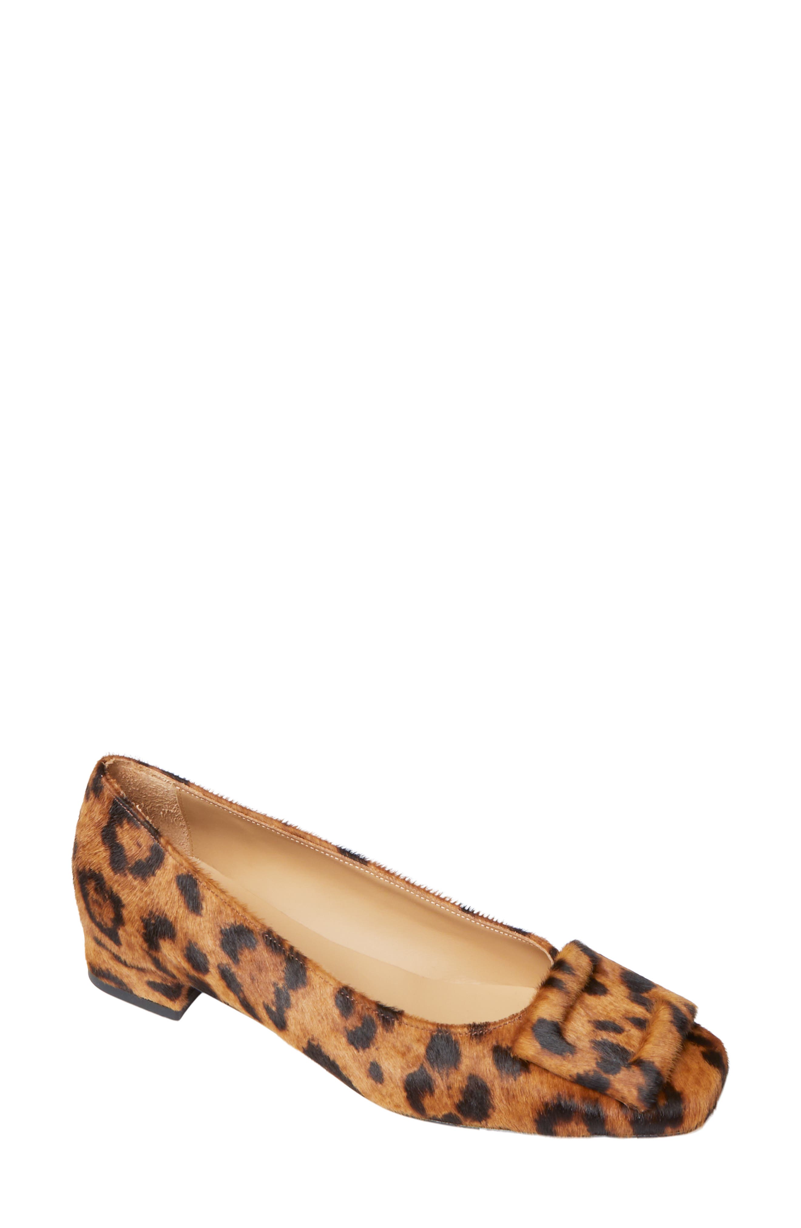 ANN MASHBURN Buckle Pump, Main, color, Leopard Pony