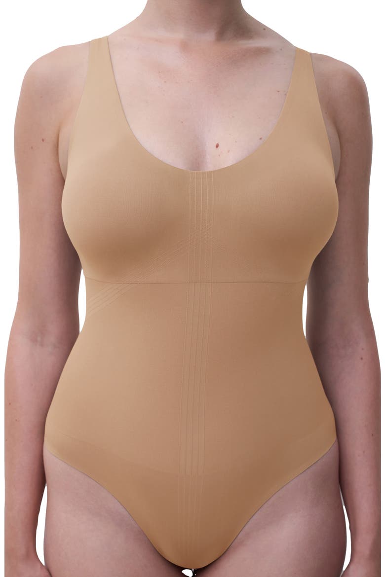 Smooth Comfort Sculpting Bodysuit, Alternate, color, TERRACOTTA