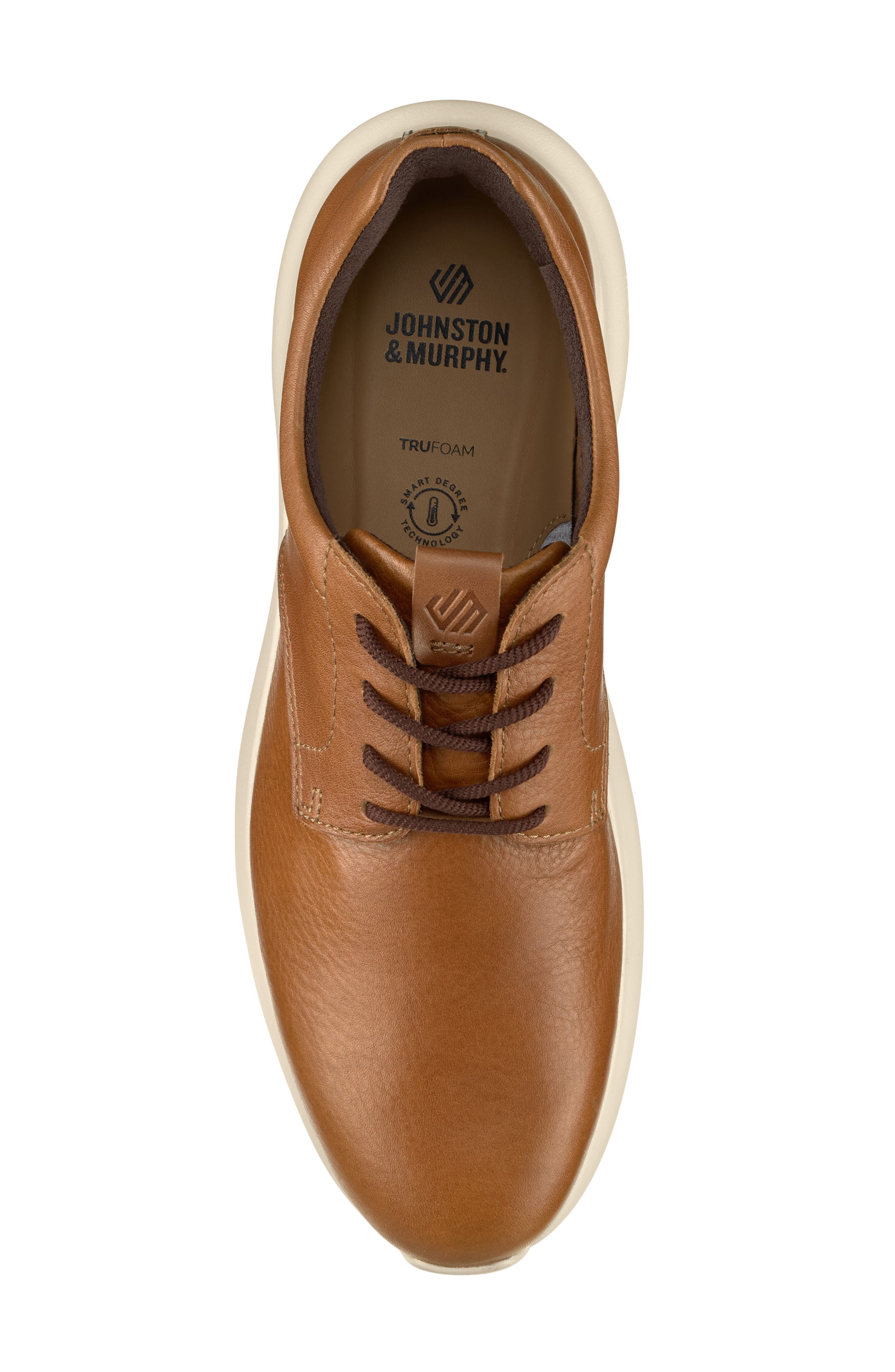 Johnston & Murphy Amherst 2.0 Plain Toe Derby, Alternate, color, Tan Full Grain