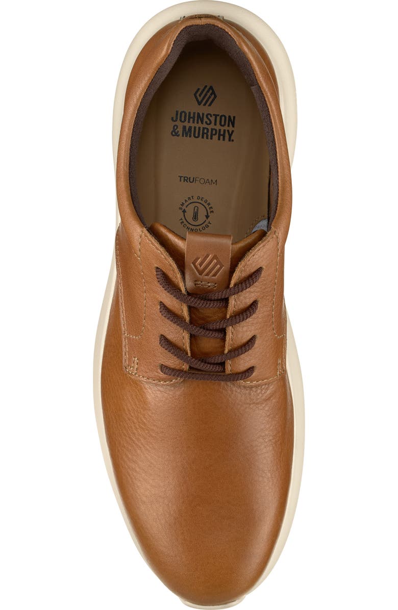 Johnston & Murphy Amherst 2.0 Plain Toe Derby, Alternate, color, Tan Full Grain