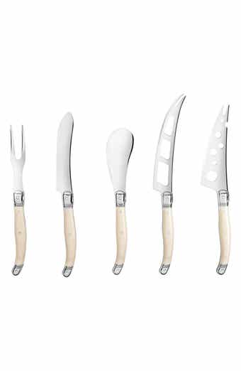 FRENCH HOME Artisan 5-Piece Assorted Laguiole Cheese Knives
