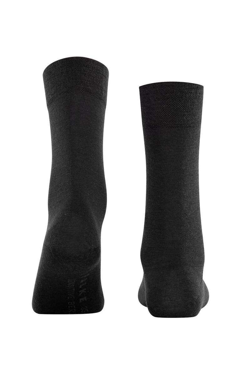 Falke Sensitive Berlin Socks for Diabetics, Alternate, color, Black