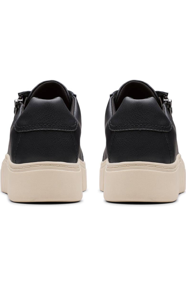 Clarks<sup>®</sup> Mykah Joy Sneaker - Wide Width Available, Alternate, color, Black Leather
