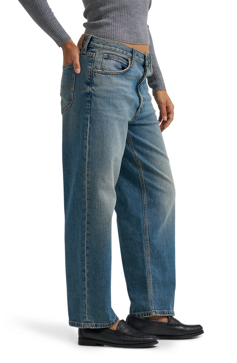 Lee Low Slung Slouchy Jeans, Alternate, color, Inky Blue