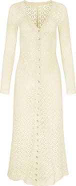 Capittana Alexandra Long Sleeve Cover-Up Maxi Dress