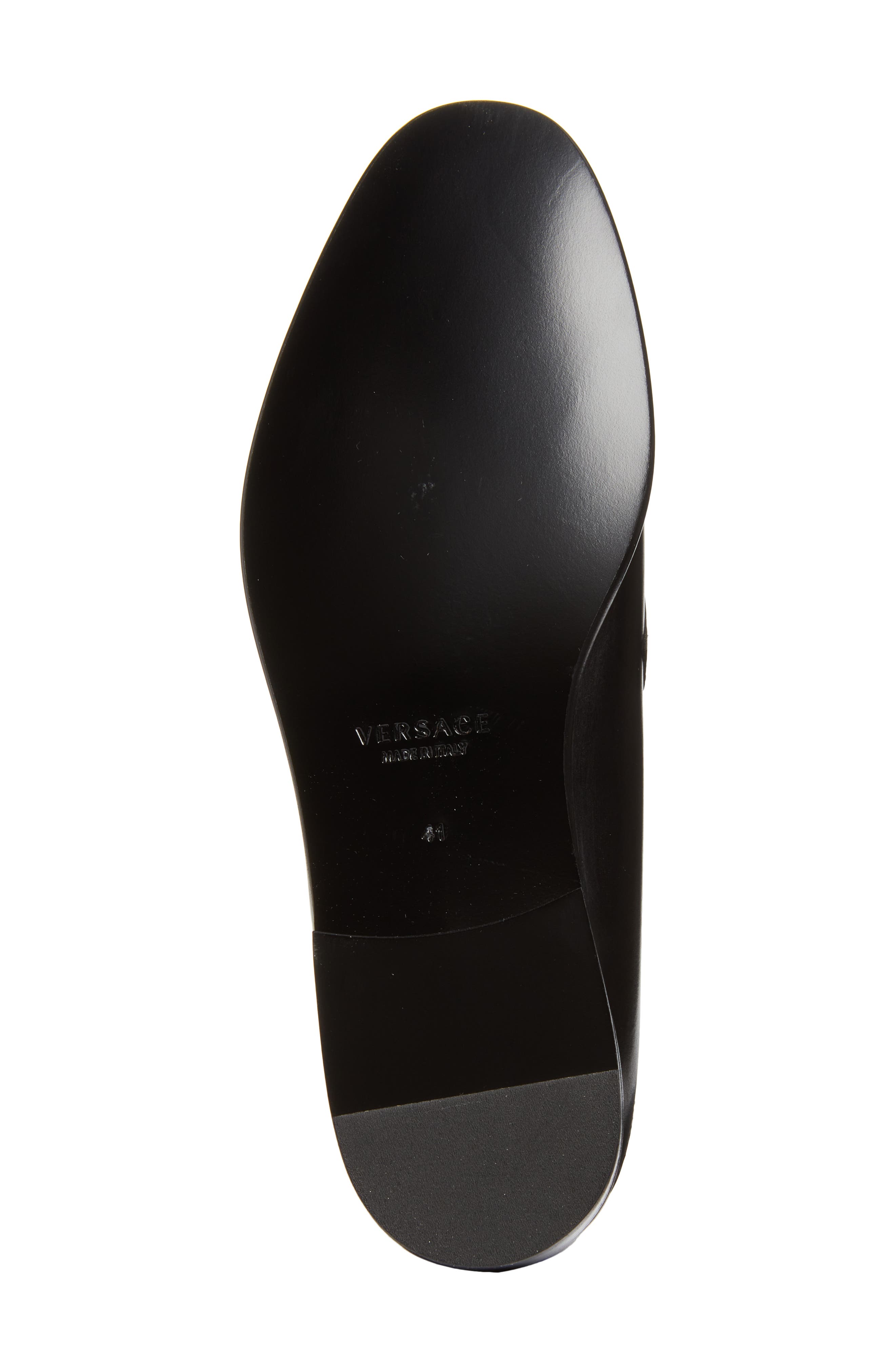 Versace Medusa Chain Loafer, Alternate, color, 