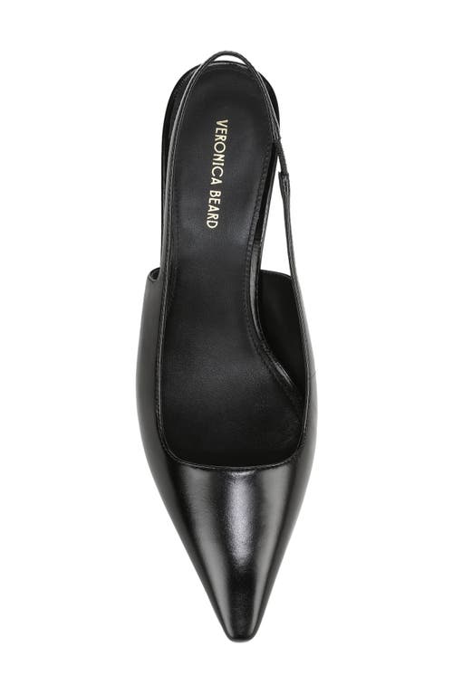 Veronica Beard Cashel Slingback Pointed Toe Pump In Black