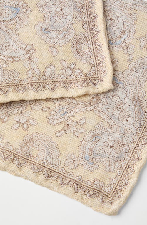 BRUNELLO CUCINELLI BRUNELLO CUCINELLI DOUBLE-FACE POCKET SQUARE