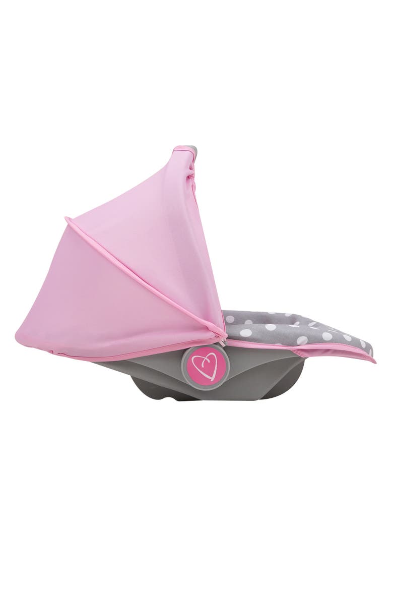 Cotton Candy Pink 3In1 Doll Car Seat, Alternate, color, Pink