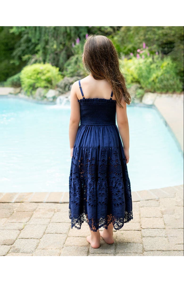 Change of Scenery Lila Smocked Tiered Dress, Alternate, color, Tivara Ikat