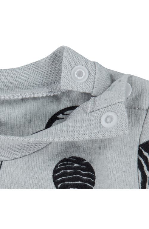 Nike Space Swoosh Short Sleeve Romper In Gray