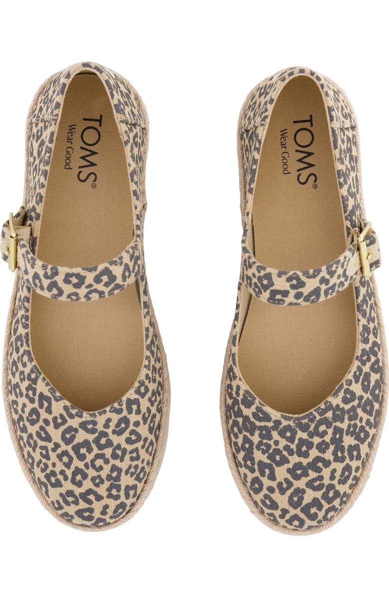 TOMS Carolina Espadrille Platform Mary Jane, Alternate, color, Beige/ Khaki