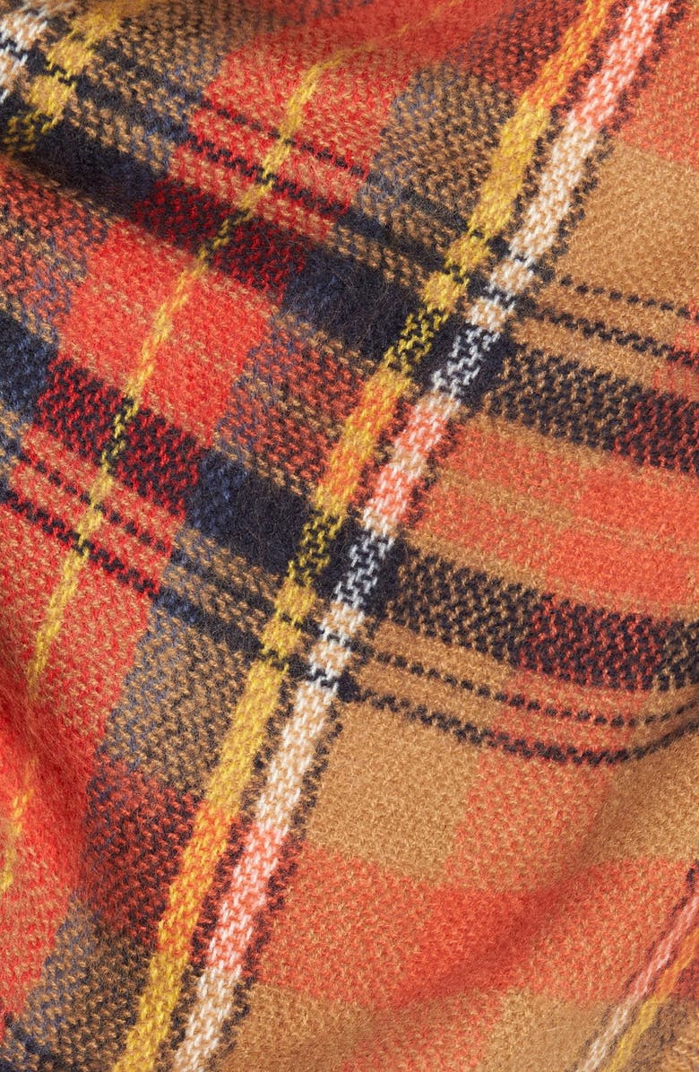 BP. 'Autumn' Plaid Scarf, Alternate, color,