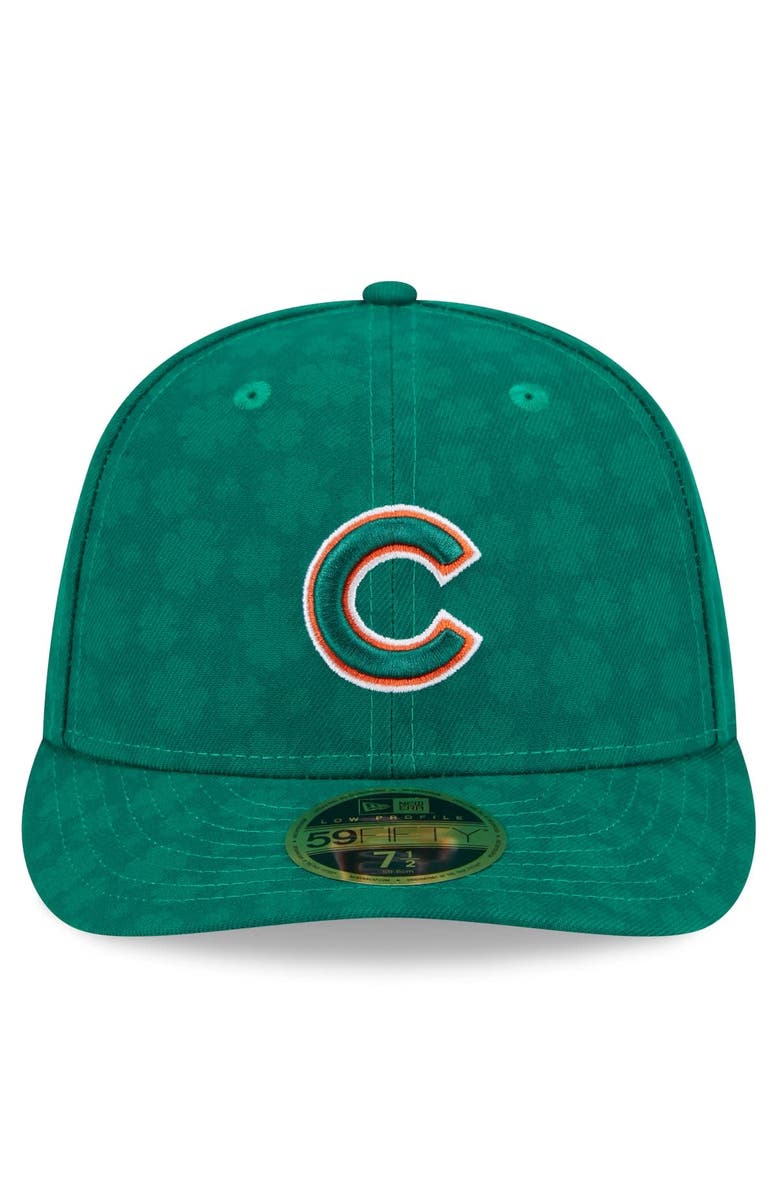 New Era Men's New Era Kelly Green Chicago Cubs St. Patrick's Day Low Profile 59FIFTY Fitted Hat, Alternate, color, Kelly Green