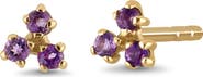 Bony Levy BLC 14K Gold Amethyst Stud Earrings