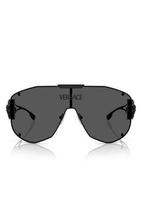 Medusa Medallion 142mm Shield Sunglasses
