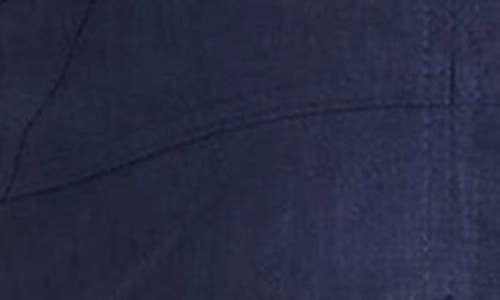 Luxely Sleeveless A-line Linen Dress In Evening Blue