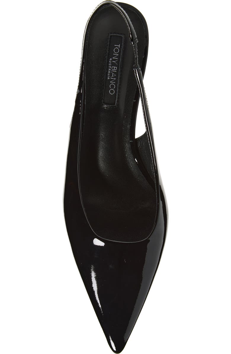 Tony Bianco Catie Slingback Pump, Alternate, color, Black Leather Ph