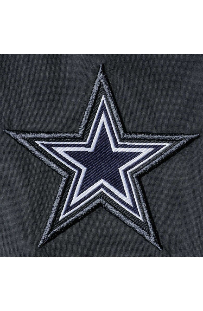 Nike Men's Nike Anthracite/Navy Dallas Cowboys Sideline Coach Half-Zip Jacket, Alternate, color,