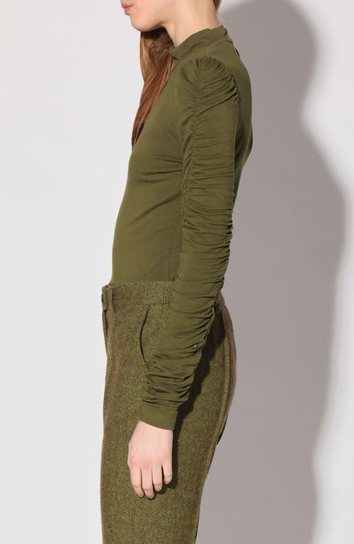 Shop Walter Baker Chaya Top In Olive