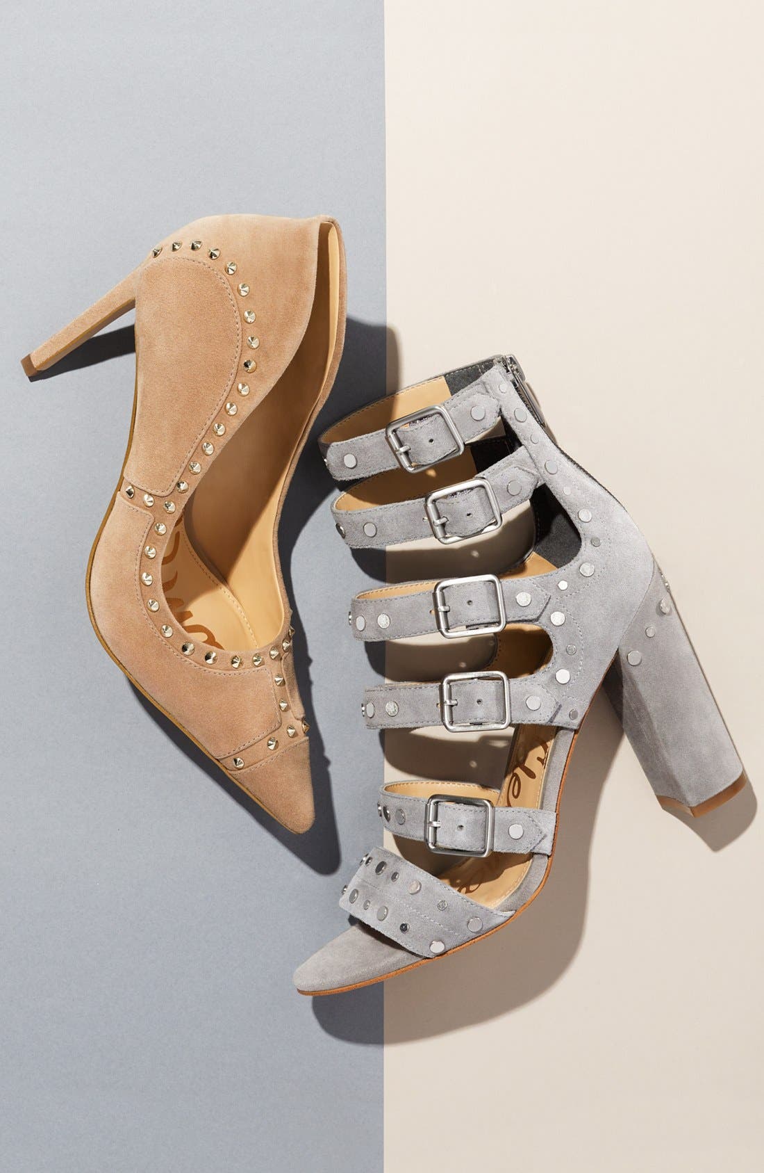 Sam Edelman 'York' Stud Sandal, Alternate, color, 