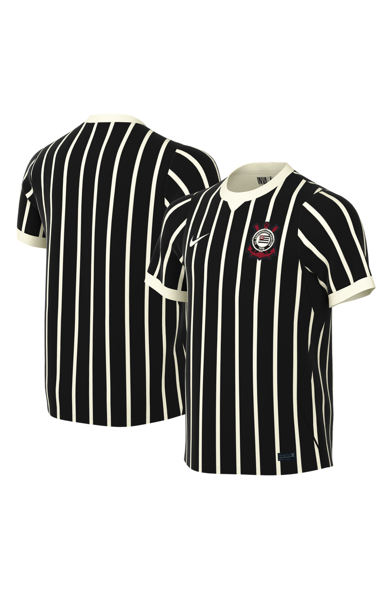 Youth Nike  Black Corinthians 2026 Stadium Replica Jersey, Main, color, Black