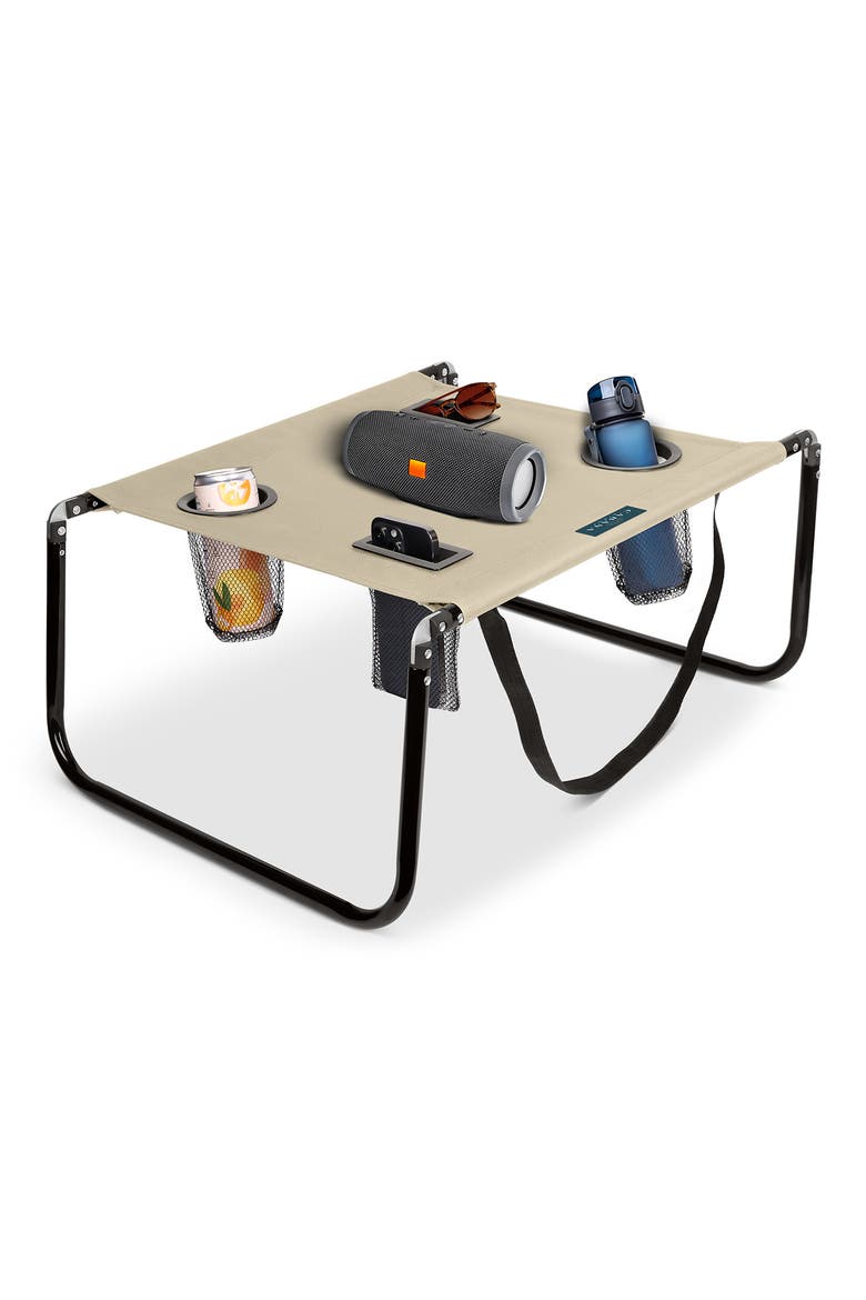 Portable Beach Table, Alternate, color, GREY