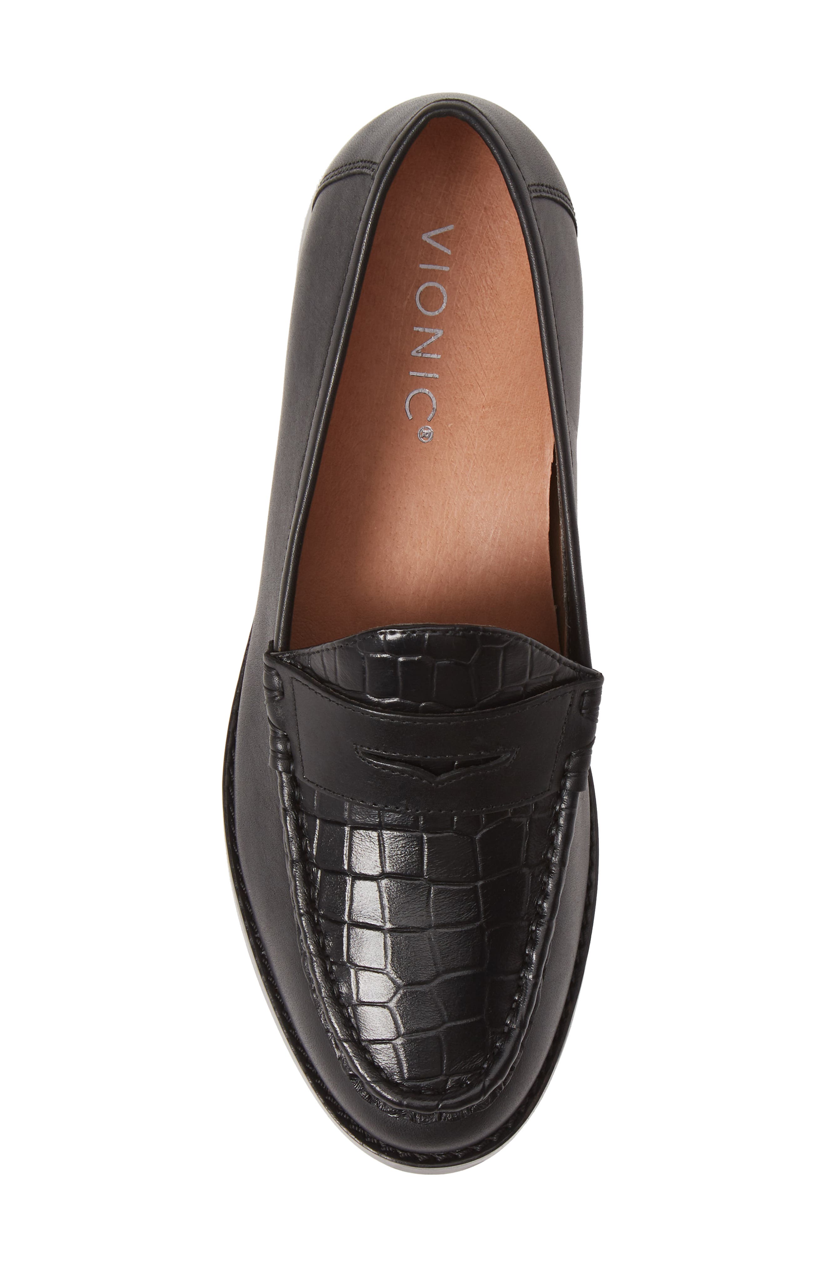 Waverly Loafer, Alternate, color, BLACK SNAKE PRINT