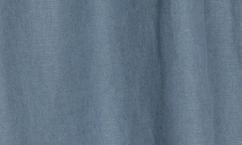 Union Pacifica Linen Blend Pull-on Pants In Blue