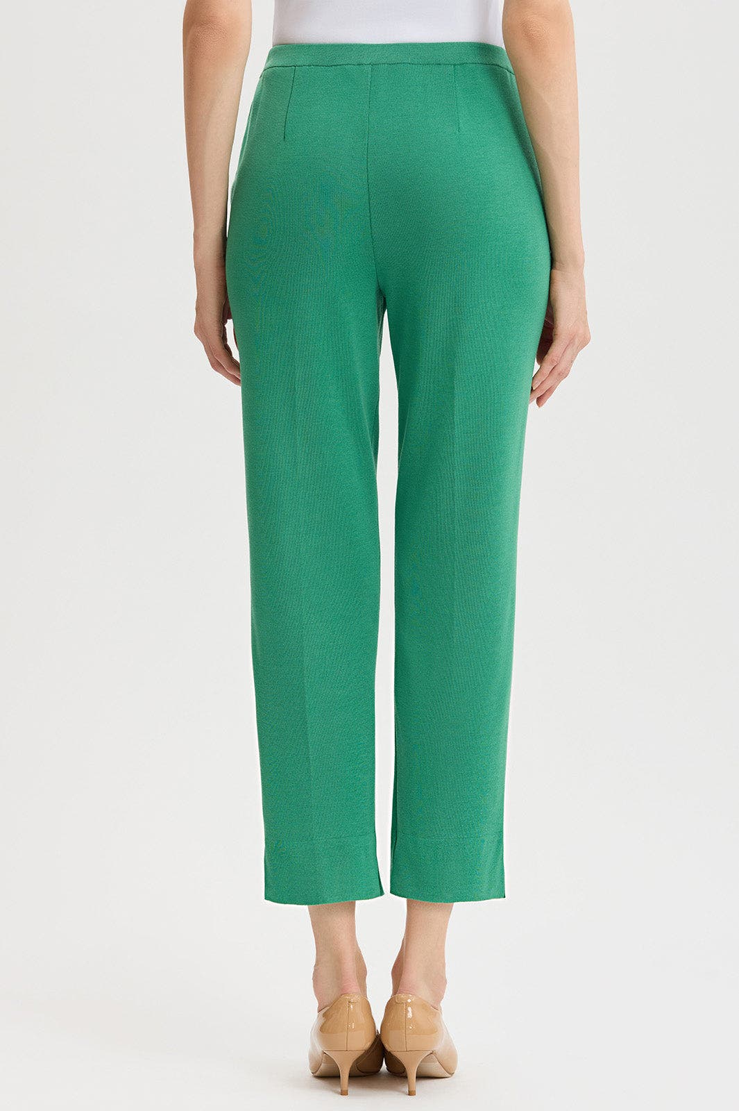 Knit Straight Leg Ankle Pants - image 4
