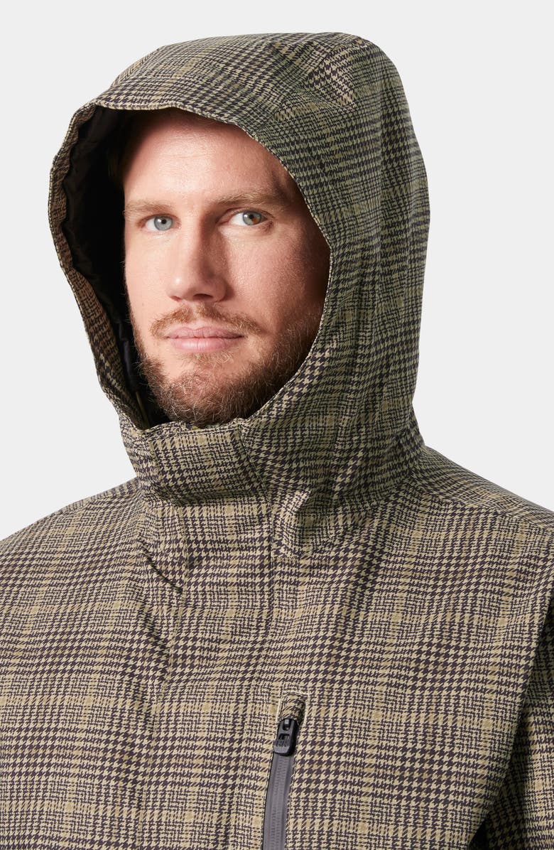 Helly Hansen Frogner Waterproof Hooded Jacket, Alternate, color, Pebble Broxburn