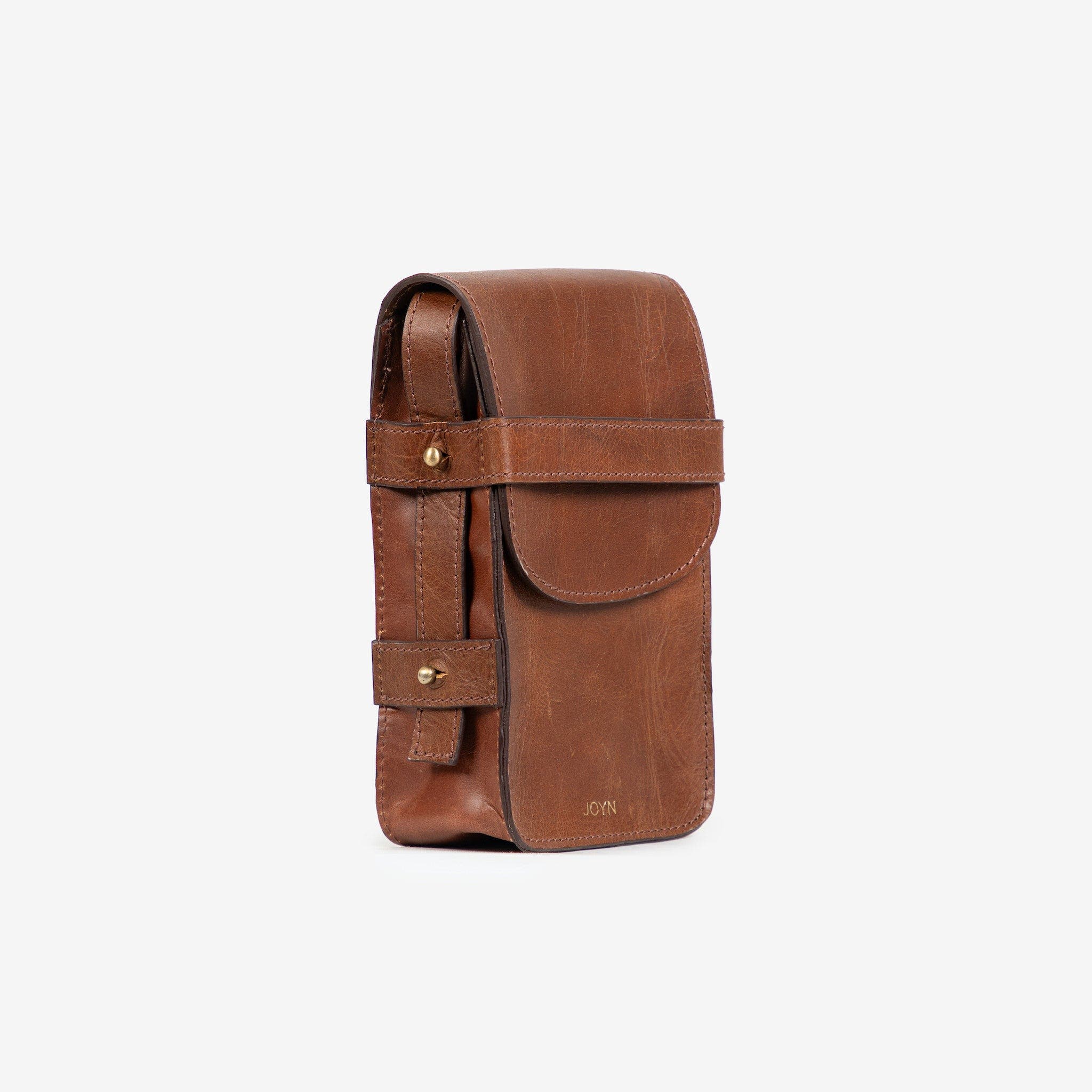 JOYN The Boxy Crossbody, Alternate, color, Vintage Brown