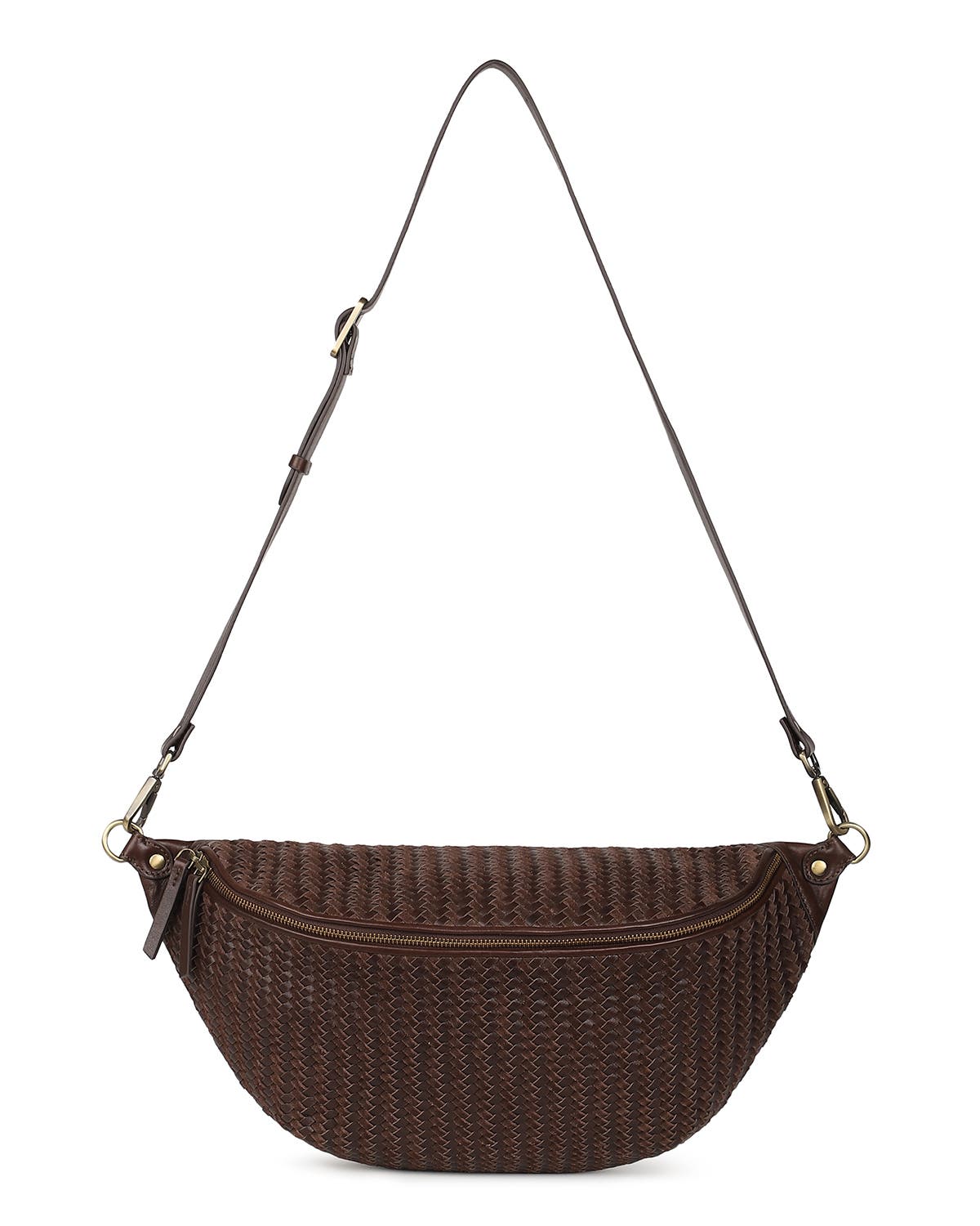 Large Alex Sling Crossbody, Alternate, color, CHOCOLATE
