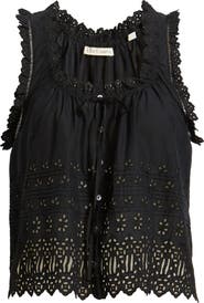 DÔEN Toussine Sleeveless Eyelet Top