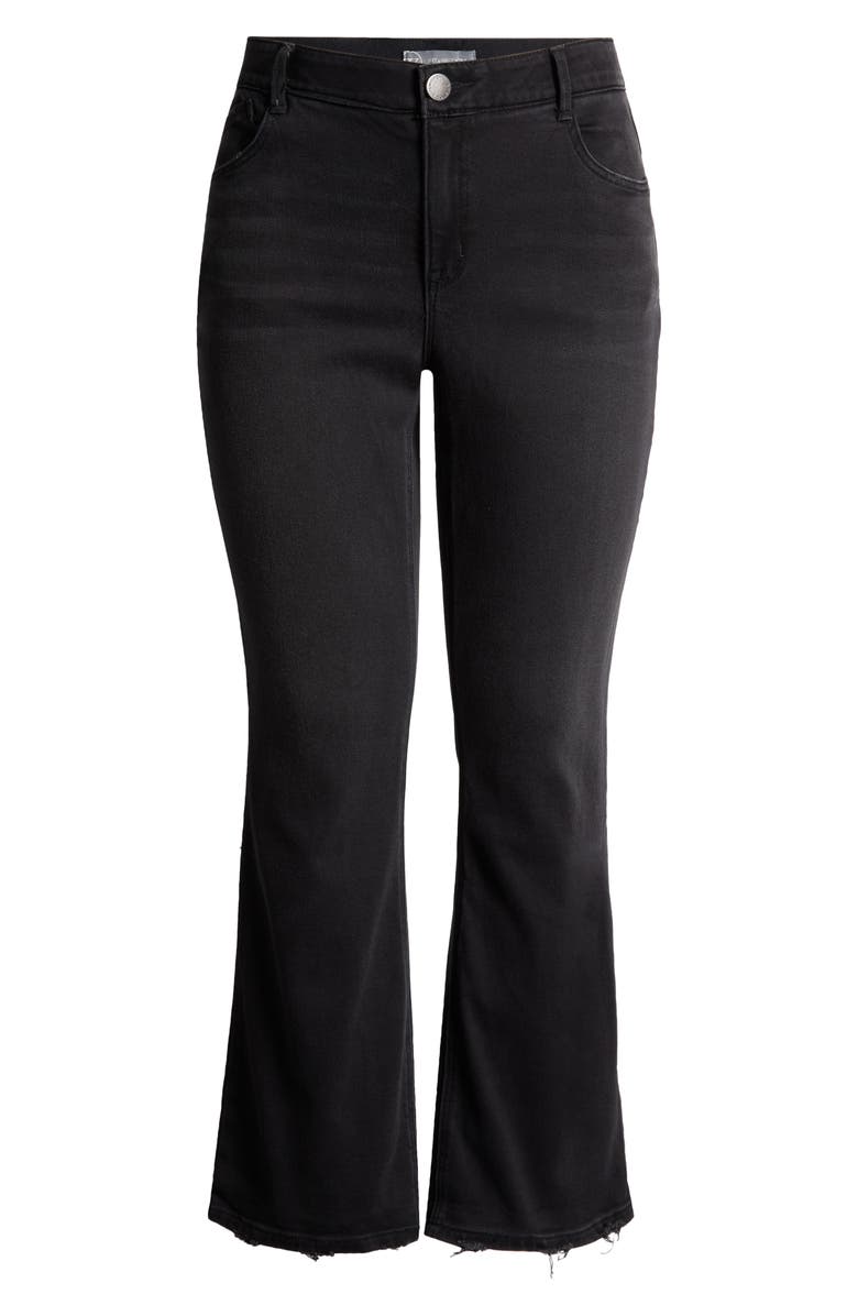 Wit & Wisdom Madison 'Ab'Solution High Waist Bootcut Jeans, Alternate, color, Washed Black Artisanal