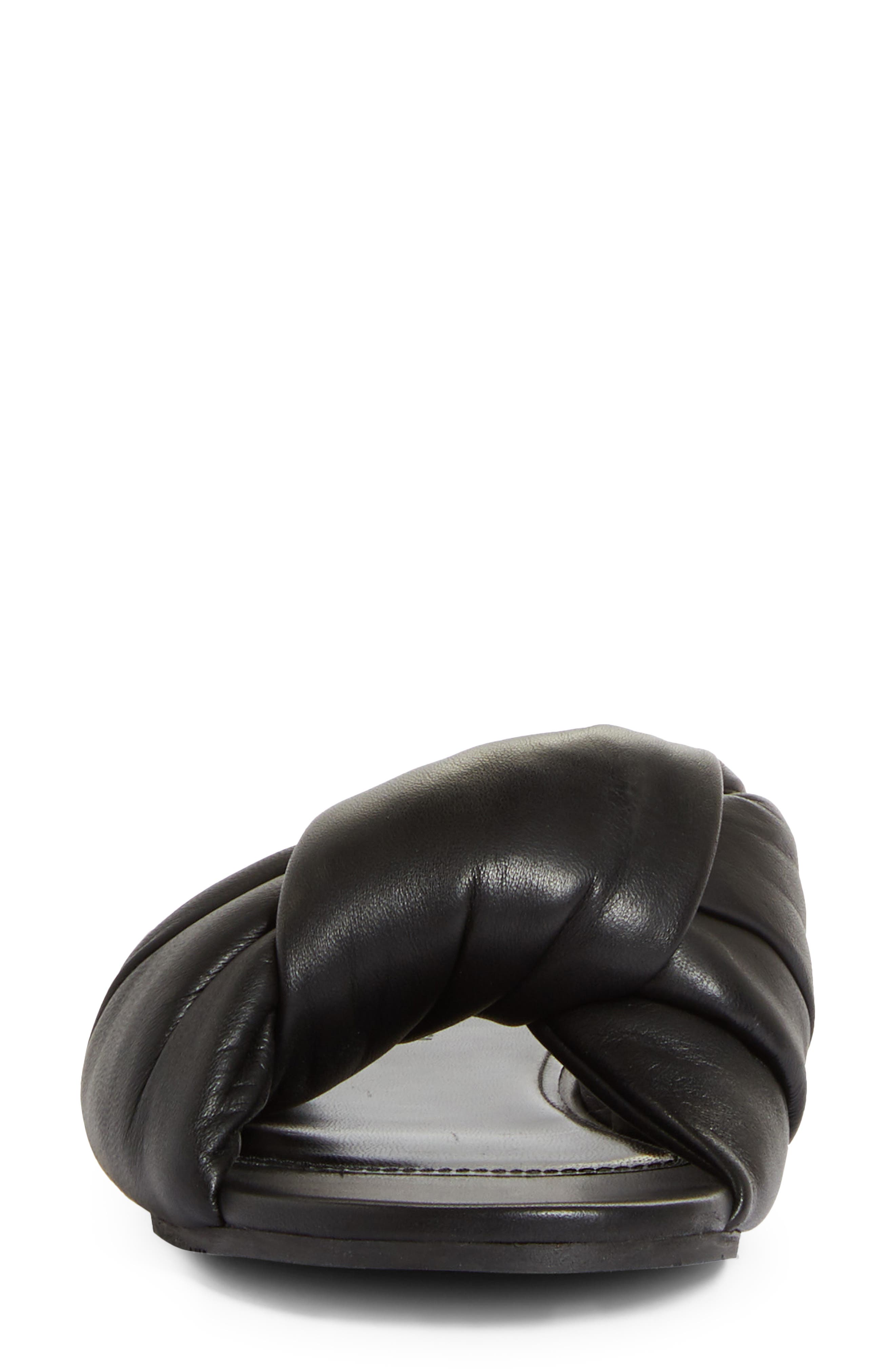 Balenciaga Drapy Slide Sandal, Alternate, color, 