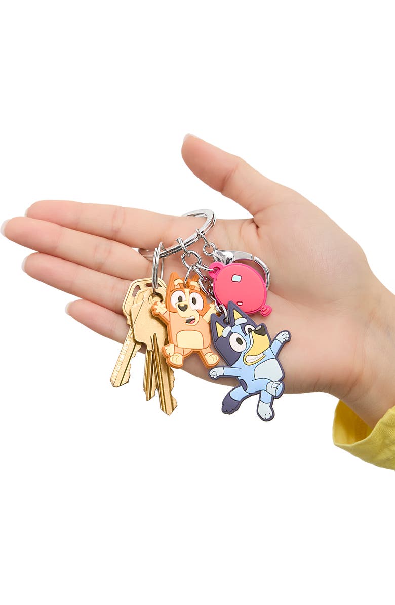 BLUEY Layered Charm Keychain with Balloon Accent, Alternate, color, Multi