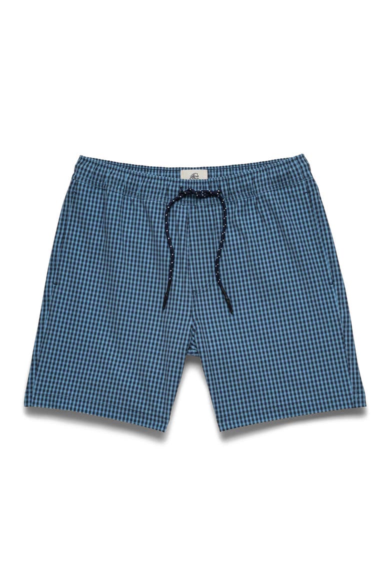 Jimmy 6.5" Gingham Volley, Main, color, Blue