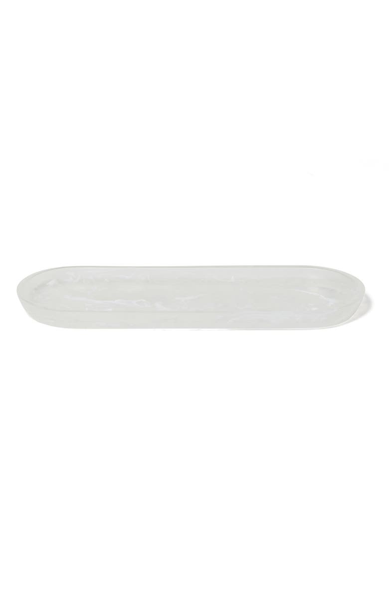 ROSELLI TRADING COMPANY Clouds Amenity Tray, Main, color, White